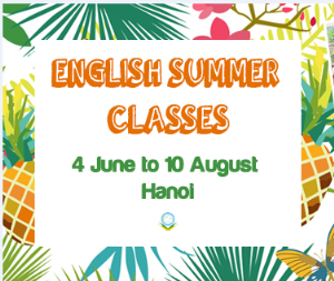 ENGLISH SUMMER CLASSES