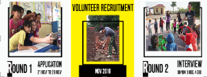 LOCAL VOLUNTEER RECRUITMENT 2018